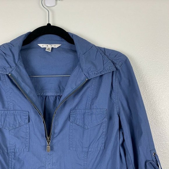 CAbi #393 | Women Lightweight Utility Cargo Jacket - Picture 4 of 8